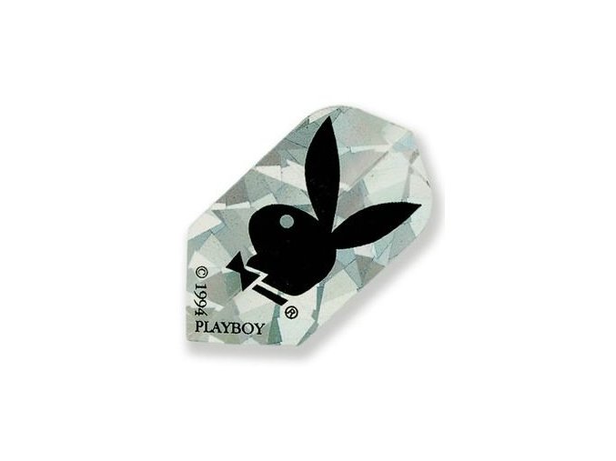 Letky PLAYBOY slim silver/black