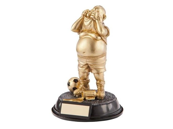 Trofej CRF2095 fotbal PUPKÁČ Výška 17cm