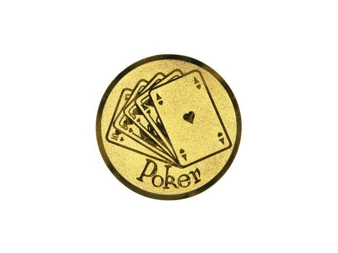 Emblém  CE181 karty poker