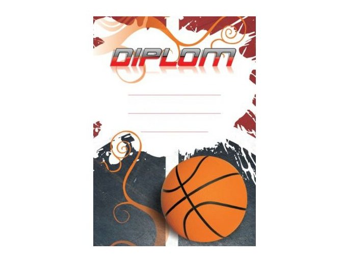 Diplom D16 A4 basketbal