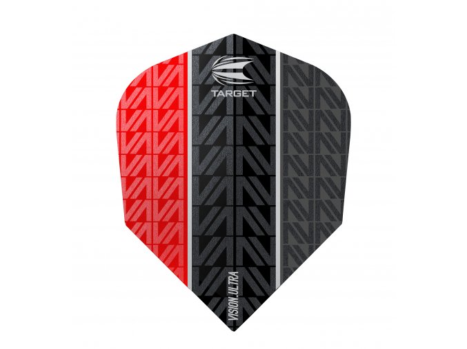 332470 VAPOR 8 BLACK VISION.ULTRA RED NO.6 FLIGHT BAGGED