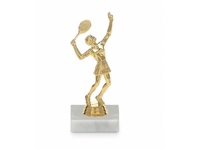 Screenshot 2019 10 16 Figurka tenis žena, 15 cm, zlato, včetně podstavce