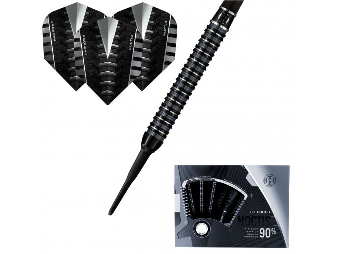 Šipky soft Noctis 90% 22g