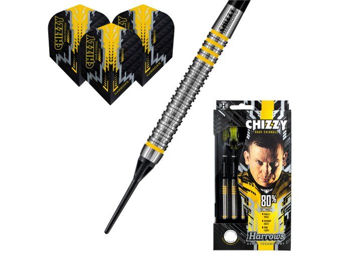 Šipky soft CHIZZY 80% 22g