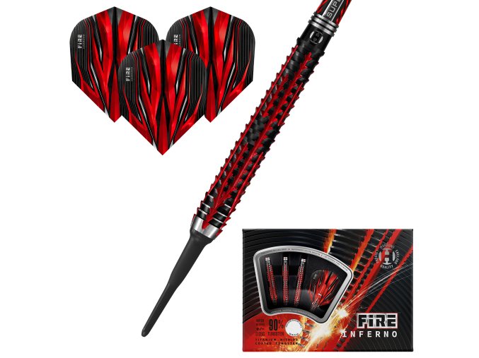 Šipky soft Fire Inferno 90% 20g