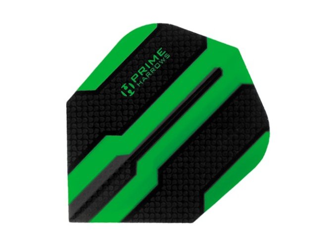 Letky Prime standard No6 black/green čáry