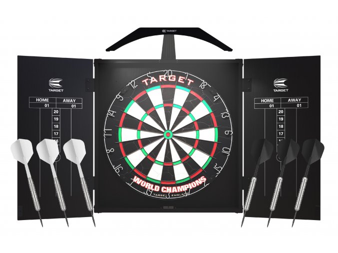 Dart Set Target ARC kabinet + terč + osvětlení