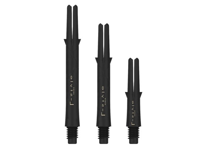 Násadky L-Shaft  Carbon Locked Straight black