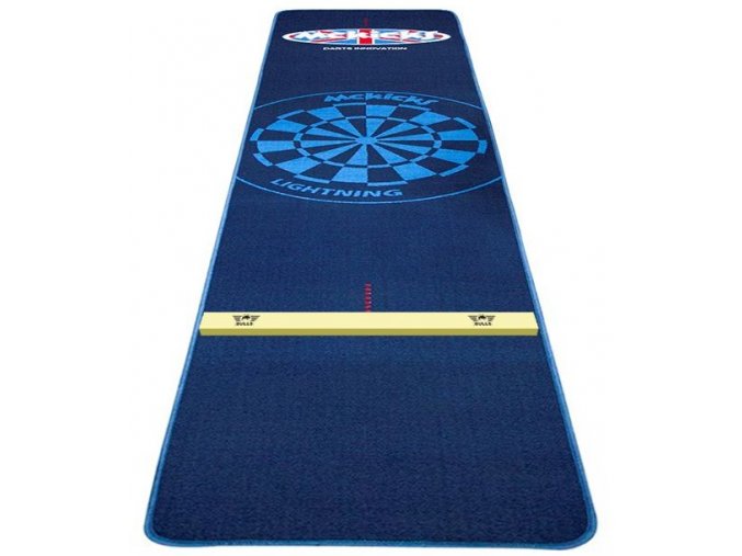 mckicks dartmat carpet s čárou 300x65 blue 4