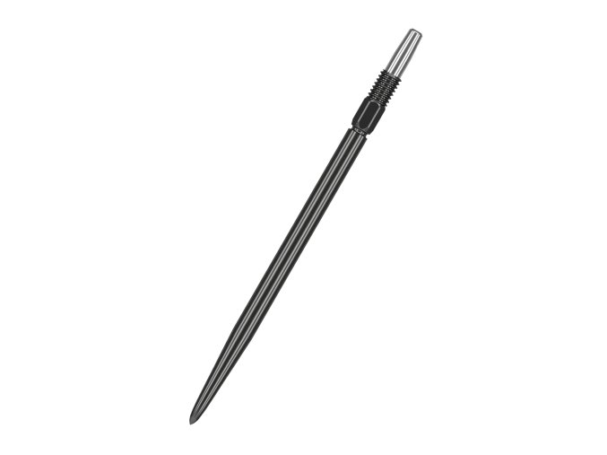 Hroty Steel Swiss Smooth Point Black 40 mm