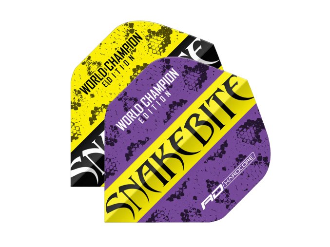 Letky Peter Wright Purple & Yellow Yin Yang Standard