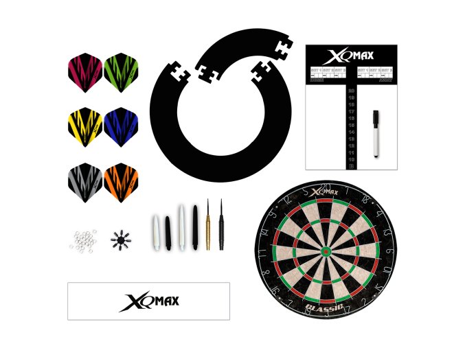 Startovací Set XQ Max Deluxe Tournament Black Terč + Okruží + Doplňky