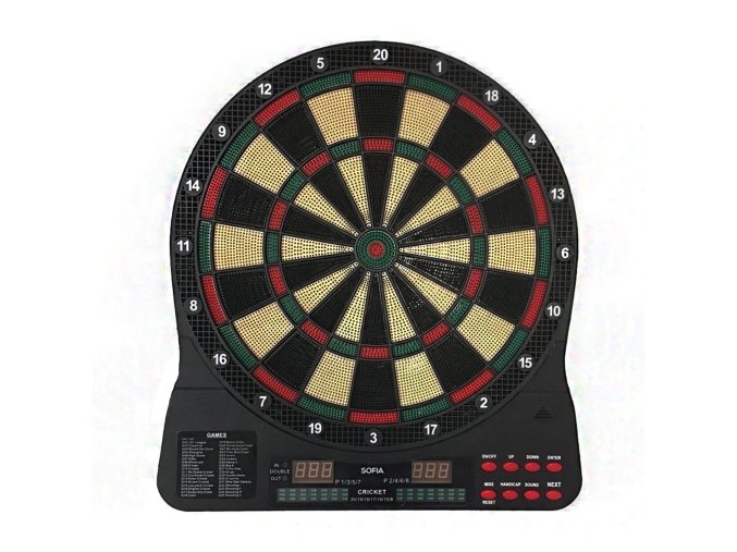Elektronický terč XQ Max Sofia Dartboard