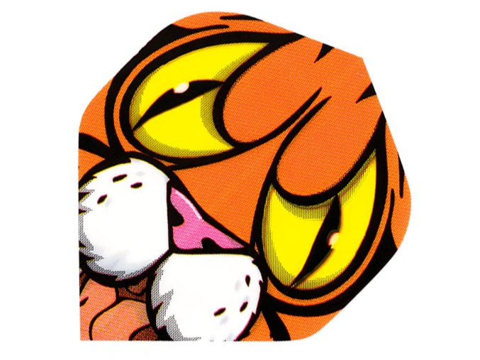 Letky Designa Motley Collection Standard No2 Tiger Face