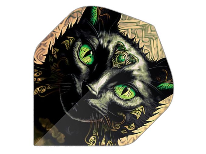Letky Designa Motley Collection Standard No2 Black Cat