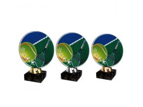 Akrylátová trofej CACL2103M14 Tenis