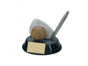 Trofej plaketa CRF4160 golf Výška 11,5cm