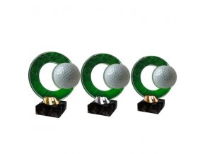 Akrylátová trofej CACL2101M12 Golf