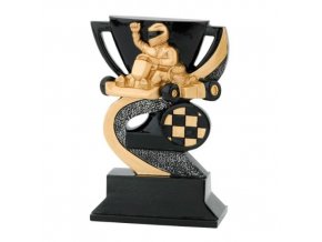 Trofej CFG301 motokáry    C bronzová výška 13,5cm