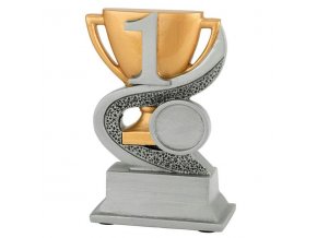 Trofej  CFG901 1. místo s pohárem Výška 12cm
