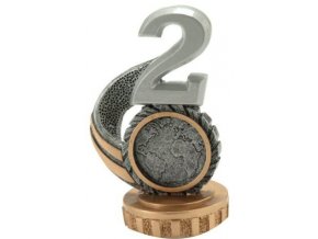 Trofej  CU02 2.místo  Výška 8cm