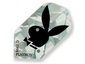 Letky PLAYBOY slim silver/black