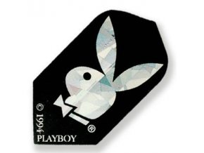 Letky PLAYBOY slim black/silver