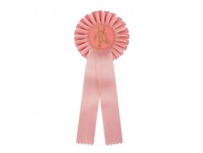 Kokarda jednořadá CK1 růžová průměr 12,5 cm, délka 31 cm