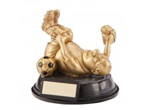 Trofej CRF2097 fotbal PUPKÁČ Výška 17cm