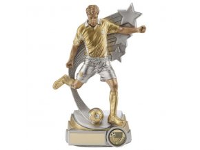 Trofej plaketa CRF2009 figurka fotbalista Výška 16cm