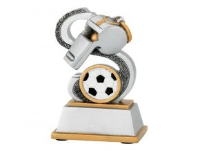 Trofej CRF0118 fotbalová píšťalka Výška 11cm