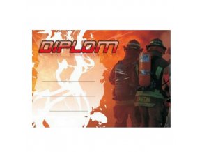 Diplom D26 A4 hasiči