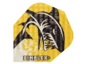 Letky DIMPLEX standard  yellow/black shark