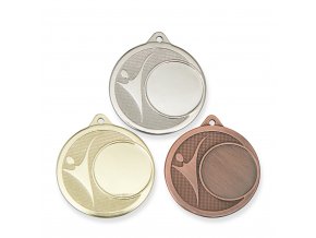 Medaile 29010 zlatá, stříbrná, bronzová