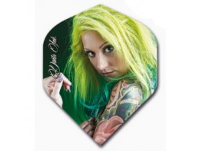 Letky DARTSINK standard GREEN HAIRED GIRL