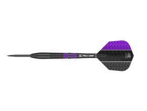 VAPOR8 BLACK PURPLE 21G STEEL TIP DART 100451