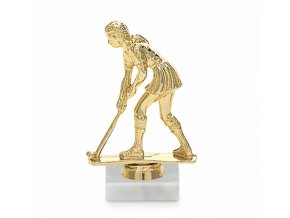 Screenshot 2019 10 16 Figurka pozemní hokej žena, 10 cm, zlato, včetně podstavce