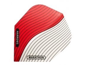 Letky Marathon 1504 standard červeno-bílé