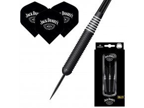 Šipky steel Jack Daniels Brass black 22g