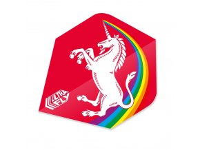 Letky Ultrafly standard UNICORN RAINBOW RED