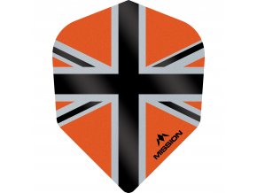 Mission Alliance X No6 M000927 F3122 Orange Black