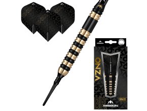 Šipky soft Mission ONZA M3 brass 20g