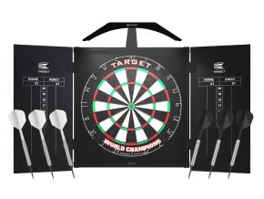 Dart Set Target ARC kabinet + terč + osvětlení
