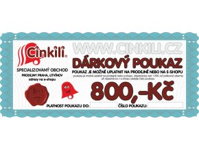 poukaz 800