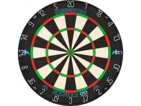 Mission Samurai Infinity Dartboard Front