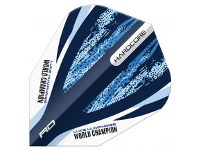 Letky Hardcore Luke Humphries World Champion Blue & White V-Standard