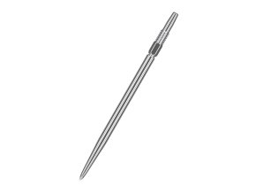 Hroty Steel Swiss Smooth Point Silver 40 mm