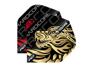 Letky Jonny Clayton Gold & Red Yin Yang Standard