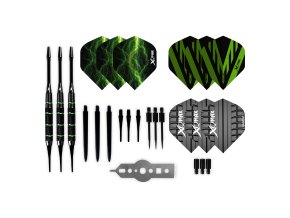 Šipky Soft XQ Max Blackline Set Brass 16g