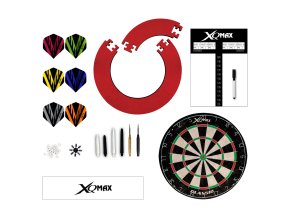 Startovací Set XQ Max Deluxe Tournament Red Terč + Okruží + Doplňky